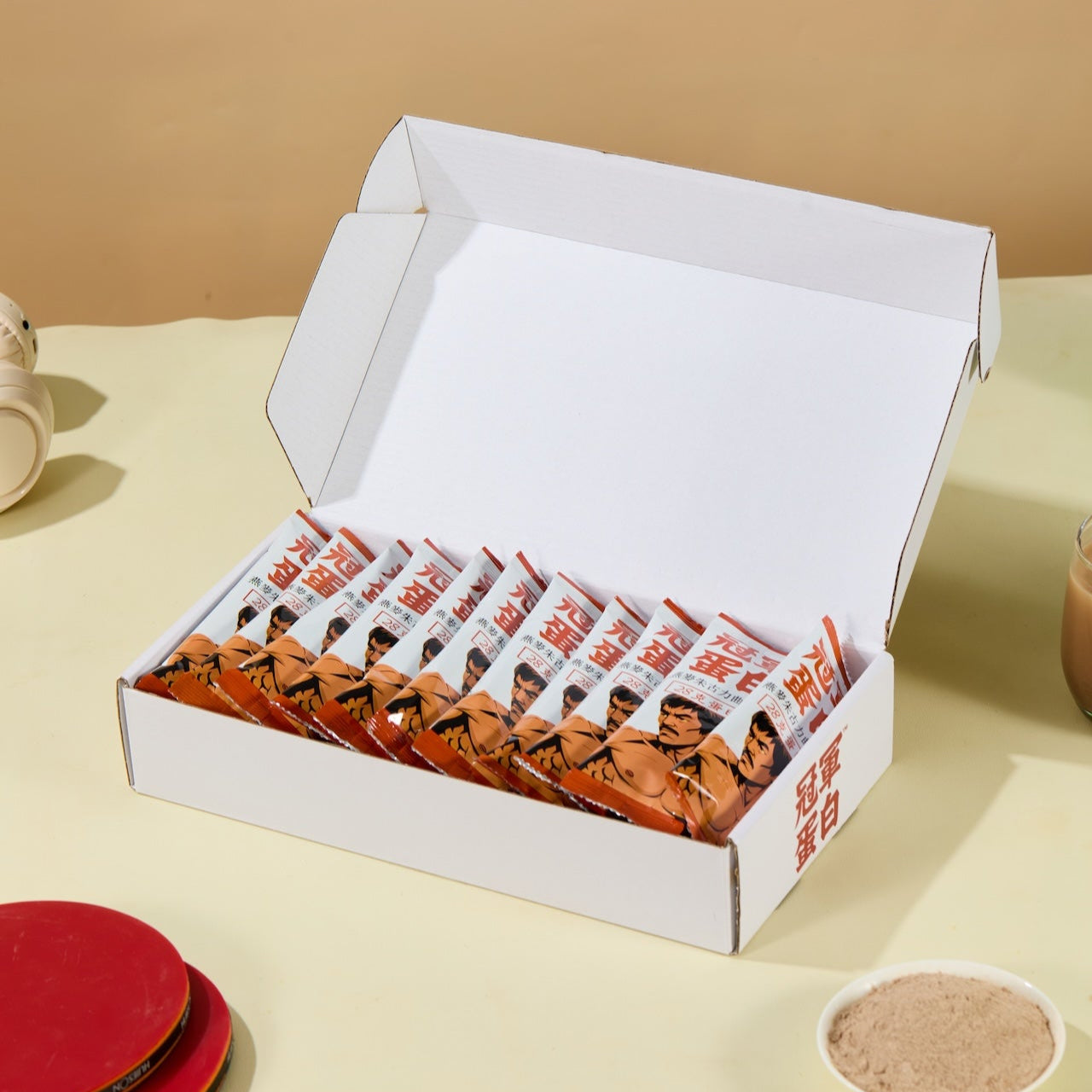 冠軍蛋白™｜燕麥朱古力餅乾蛋白粉｜35克獨立包裝 x 20包/盒｜源自紐西蘭🇳🇿無激素奶源｜極高80%蛋白成分/28g Protein｜推薦！